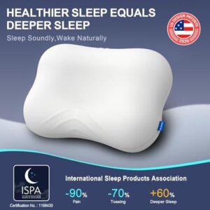 记忆棉护颈枕(冷却/低敏/三睡姿适配） 56%OFF