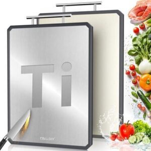 Titanium/2合1钛麦秸双面砧板 62%OFF