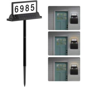 太阳能双面发光门牌号 68%OFF