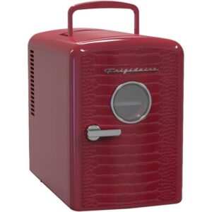 Frigidaire 9罐/6升迷你个人冰箱冷藏箱，Crocodile门饰面：宽：7.08“ x L：11.81” X 高：10.04（红色） -32%