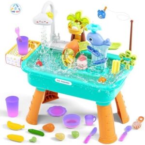 儿童水桌玩具(2026升级款/橙绿双色/1-8岁) 40%OFF