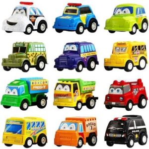 Funcorn Toys/12辆回力迷你车套装 57%OFF