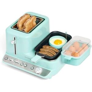Nostalgia三合一早餐机/蒸烤煎多功能 33%OFF