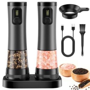Electric/自动带灯可充电盐胡椒研磨器 66%OFF