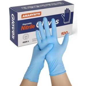一次性丁腈检查手套(无粉/强抓力/清洁用) 50%OFF