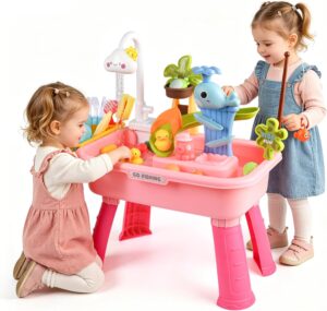 Ploomi 升级版幼儿沙滩水桌玩具带电动水泵    57%OFF