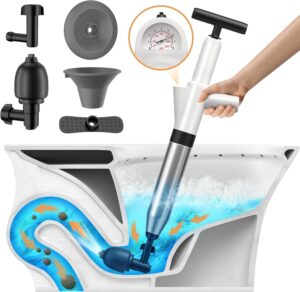 高压管道疏通器(带气压表/重型) 48%OFF