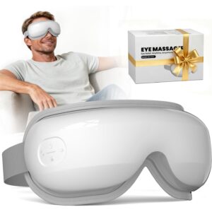 Arace Eye Massager with Heat, Fathers Day Dad Gifts, Heated Eye Mask for Migraine Relief, Reduce Strain & Dry Eyes, Improve Sleep, Meditation Device, Birthday Gift for Men Women Mom Husband Wife -50%