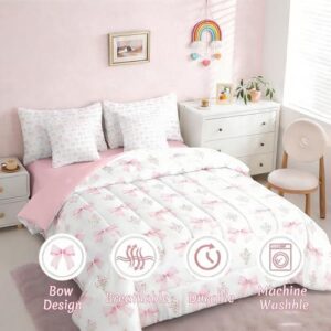 女孩蝴蝶结七件套床品(含被/甜美风) 49%OFF