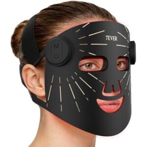 红光面罩(4模式/LED 256颗/850nm红外/15分钟定时/可充电/家用旅行) 55%OFF