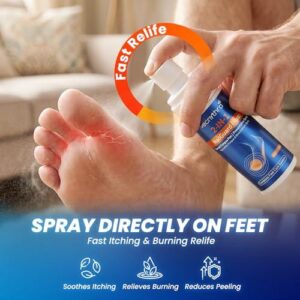 KTS 脚趾甲:Extra Strength with Foot Care Spray for Athletes Runners and Swimmers - 指甲修复套装 - 25% 十一烯酸脚趾甲笔(5 件装) &amp