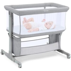 Ezebaby/7档可调网面床边摇篮 49%OFF