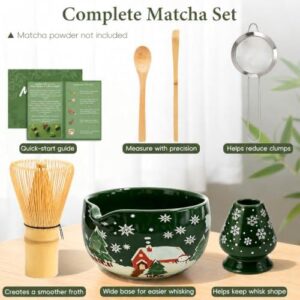 六件套抹茶器具 (含茶碗茶筅全套冲泡配件) 50%OFF
