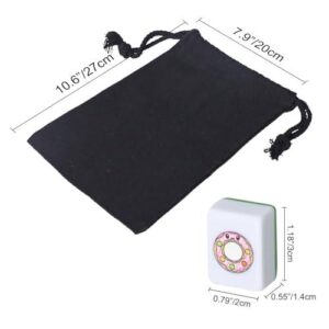 四人便携麻将套装 (128 张绿色牌配收纳袋英文说明书) 58%OFF