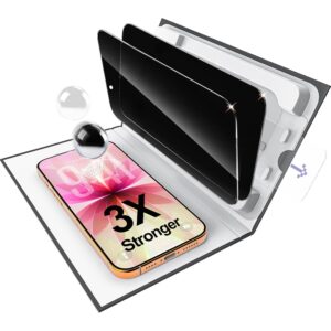 Ruwa 隐私屏护贴，适用于 iPhone 15 Pro 6.1 英寸 [2件装] 防渗钢化玻璃 -79%