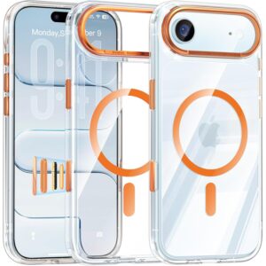 Maledan for iPhone 17 Aircase 透明橙色铝合金摄像头框  -69%