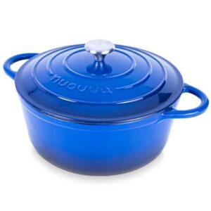 6.4夸脱珐琅铸铁炖锅带盖耐高温烘烤焖煮 38%OFF