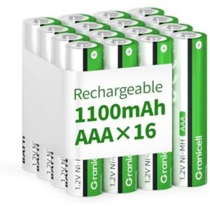 AAA可充电电池 1100mAh 高容量 1300循环  41%OFF