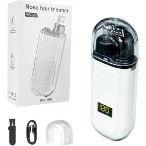 VISDOLL 鼻头修剪器 IPX7 USB 可充电男士旅行友好轻松清洁 -49%
