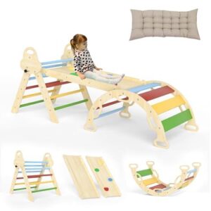 Pikler Set/7合1木制攀岩健身架 50%OFF