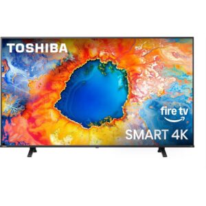 东芝50英寸Class C350系列LED4K UHD智能火电电视，语音遥控器带Alexa，无线直播电视 -43%