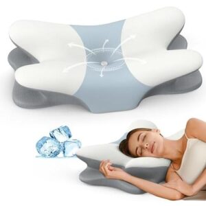 人体工学记忆棉颈椎枕(护颈/侧睡支撑/多睡姿) 62%OFF