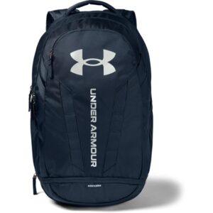Under Armour 男女通用成人 Hustle 5.0 背包 学院蓝 (408)/银色 均码适合所有人 -50%