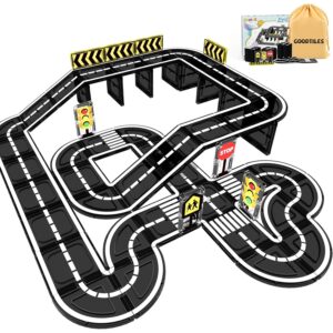 Goodtiles 磁性瓷砖道路扩展套装 适合 3-5 4-8 5-7 岁儿童的 STEM 磁性积木 学前学习感官儿童玩具 -46%
