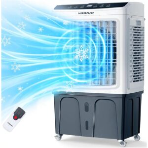 VAGKRI 35" 蒸发式空气冷却器 2800CFM 沼泽冷却器 24 小时定时器 -50%