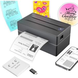 4x6蓝牙热敏标签打印机 55%OFF