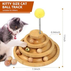 三层滚珠猫玩具 (可拆卸球 / 互动解闷) 50%OFF