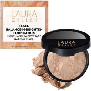 LAURA GELLER 纽约获奖烘焙平衡亮色矫色粉底    -47%