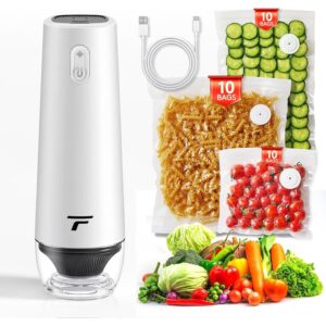 食品真空封口机 Chef’s 保鲜设计 带 30 个可重复使用袋子 -43%