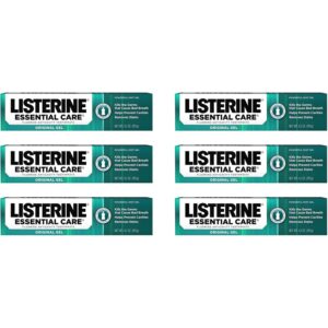 Listerine 李施德林基本护理牙膏 4.2 盎司 6 包 -50%
