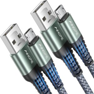 AINOPE Micro USB Cable [2Pack,6.6FT] USB to Micro USB Cable  -48%