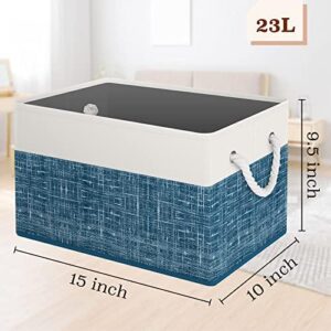 可折叠收纳筐 (提手设计 / 四件大容量套装) 50%OFF