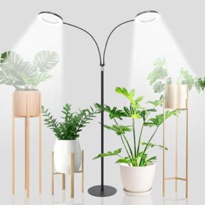双头全光谱植物补光灯(多调光定时/高度可调) 58%OFF