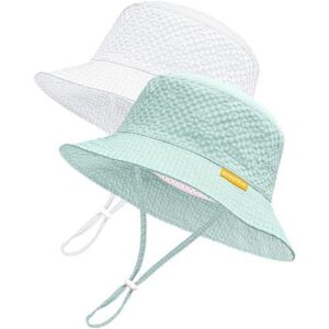 儿童遮阳盆帽 (宽檐防晒/夏季户外通用) 70%OFF