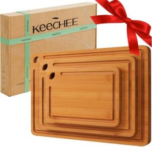 3块竹制砧板 60%OFF