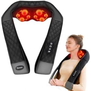 热敷颈椎按摩仪(4D揉捏/全身舒缓) 67%OFF