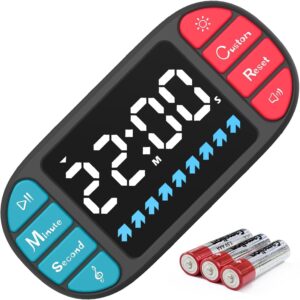 DOOMAY数字厨房可视定时器:3.6英寸大LED显示屏 磁性 3种亮度 -50%