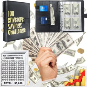 100个信封省钱挑战活页夹和预算计划——储蓄簿  -50%