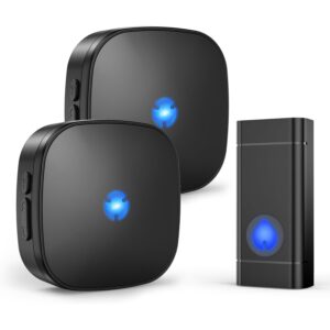 BESIMLIVE 无线门铃 - 有线门铃替代品 1000 英尺范围 IP55 防水 -50%