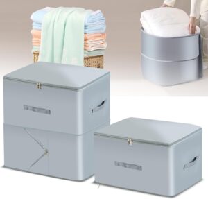 自压缩收纳袋 (大容量抗压 / 节省空间两件装) 46%OFF