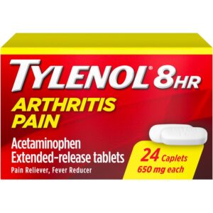 Tylenol 泰诺关节炎止痛缓释片 650 mg 24 Count -51%