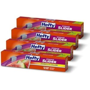 2.5加仑12只4包装储物袋 54%OFF