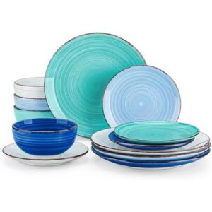vancasso Bonita/12件手绘石器餐具 61%OFF
