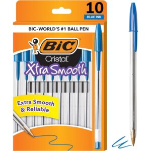 BIC Cristal Xtra 光滑圆珠笔 中尖 (1.0 毫米) -68%