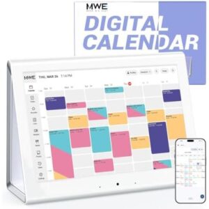 智能触控电子日历 (WiFi 同步记事 / 兼具相框功能) 50%OFF