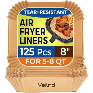 Air Fryer Liners/125张8寸不粘烘焙纸 58%OFF